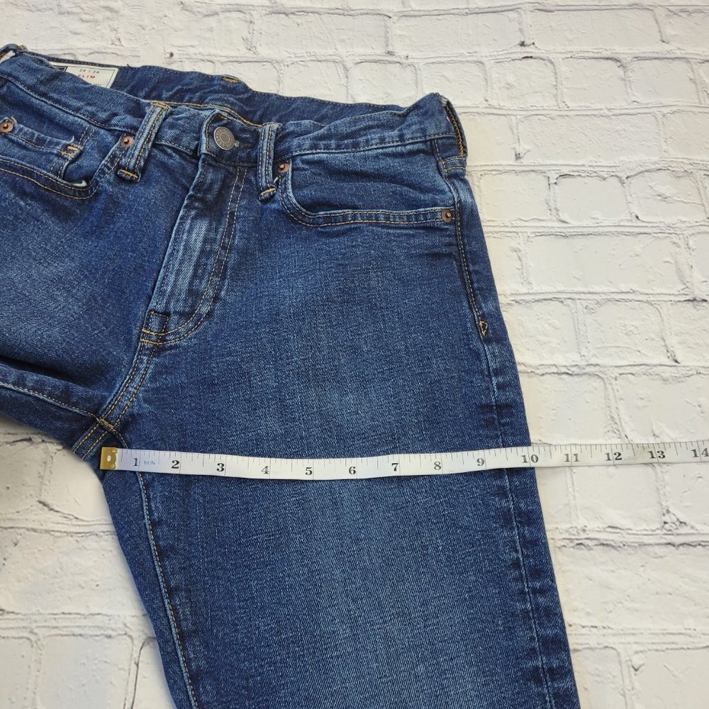 ✅ Gap Woman’s Blue jeans slim size 28 - Picture 2 of 12